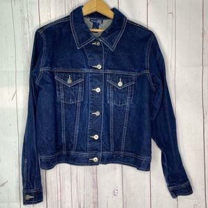 Venezia Dark Wash Denim 14/16 Jacket Plus Size